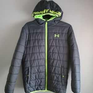 Youth Cold Gear UA Puffer Coat YL